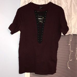 Maroon T-shirt